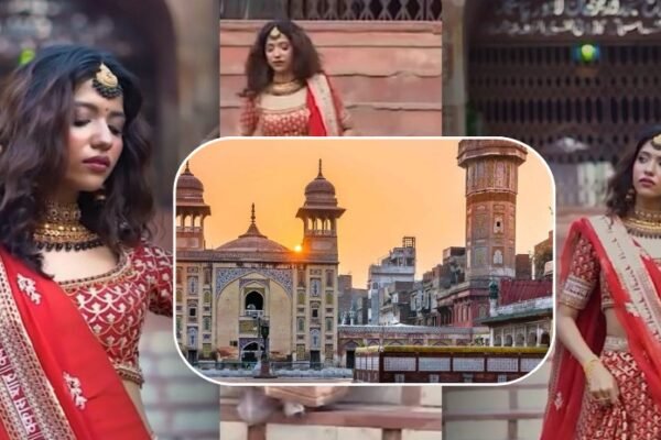 Model, Photographer Booked for Video Shoot at Wazir Khan Mosque