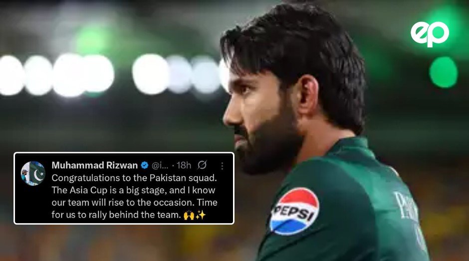 Rizwan Congratulates Asia Cup Squad, Sends Best Wishes on X