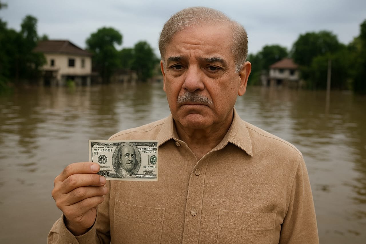PM Shehbaz, Cabinet Donate One-Month Salary to KP Flood Victims