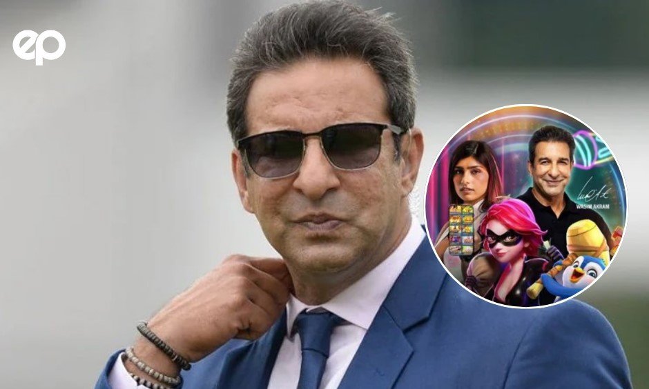 Wasim Akram in trouble for promoting online gambling platform