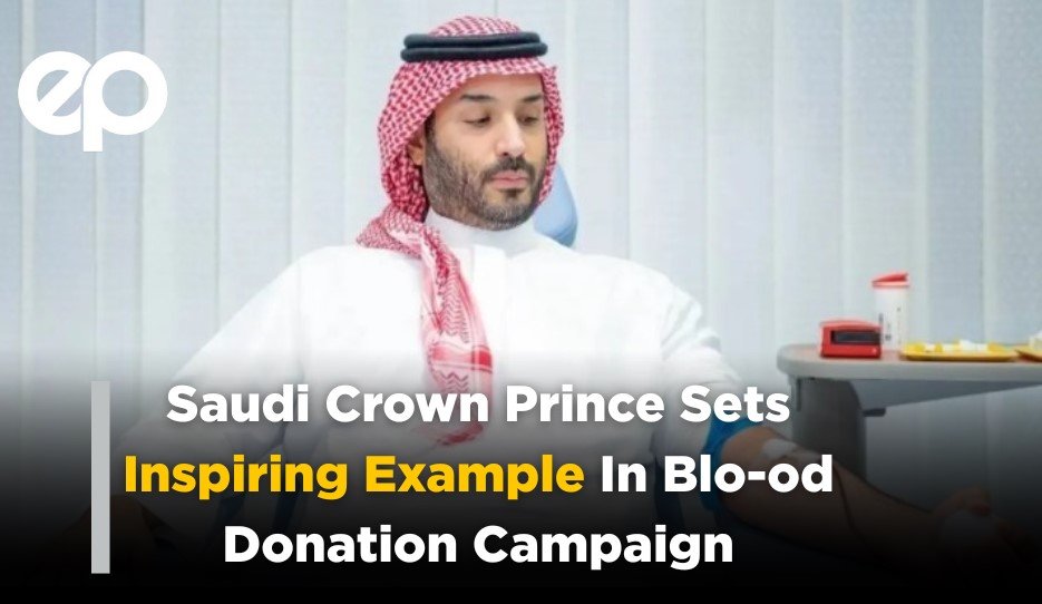 Saudi Crown Prince launches national blood donation campaign