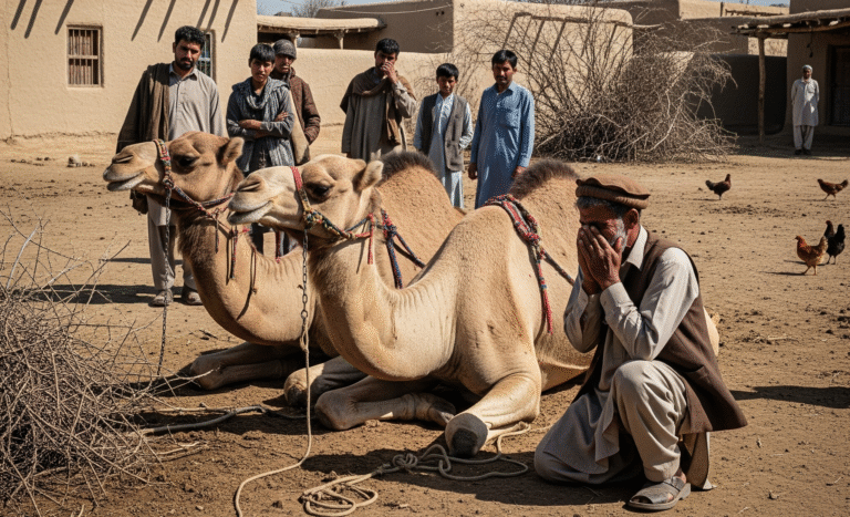 Landlord Kills Two Camels