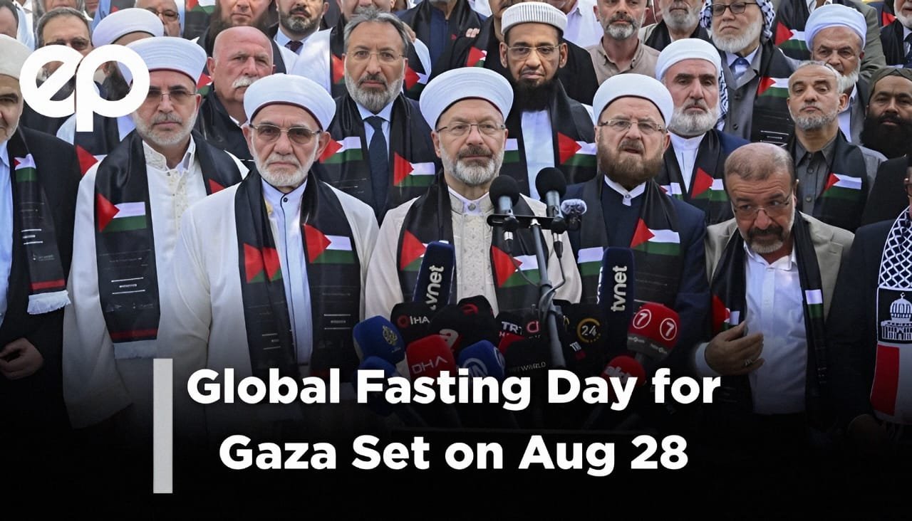 Global Fasting Day for Gaza Set on Aug 28