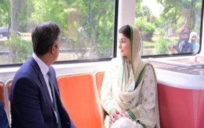 CM Punjab Takes Test Ride on Pakistan's First Urban Electric Train