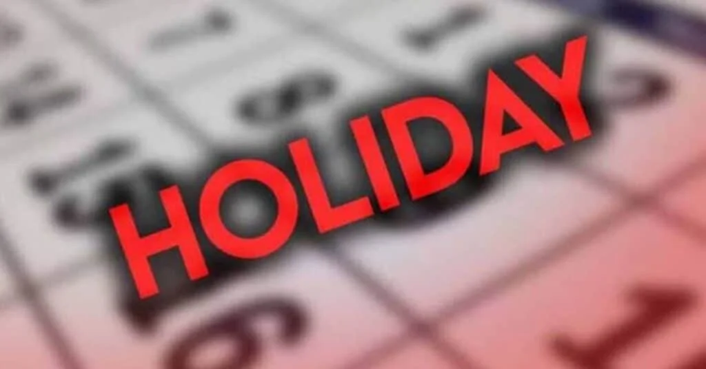 Public holiday announced on August 13