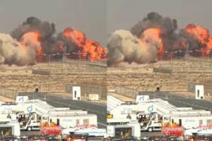 Tejas Jet Crash Dubai Airshow