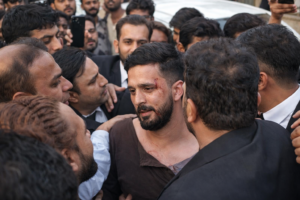 Rajab Butt Attacked Karachi Court Injured