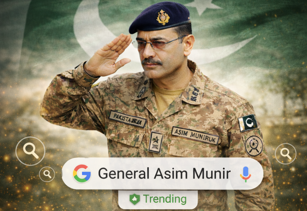 Asim Munir becomes the most searched on Google